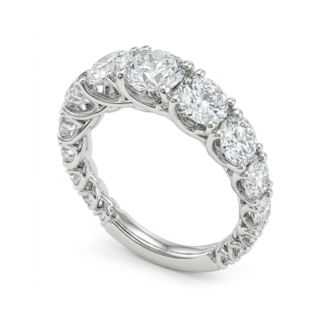 X-Diamond un laboratoire de 18 carats g.d. grâce scalaire avec barre totale ct. 3,30 centimes. 0,50 LXDABTRE1481AO4