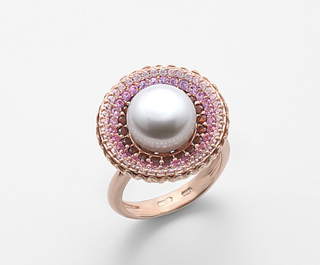 Nihama an ag925 fw bot 10,5/11 gem swarovski pink NA7170A3ROSA000