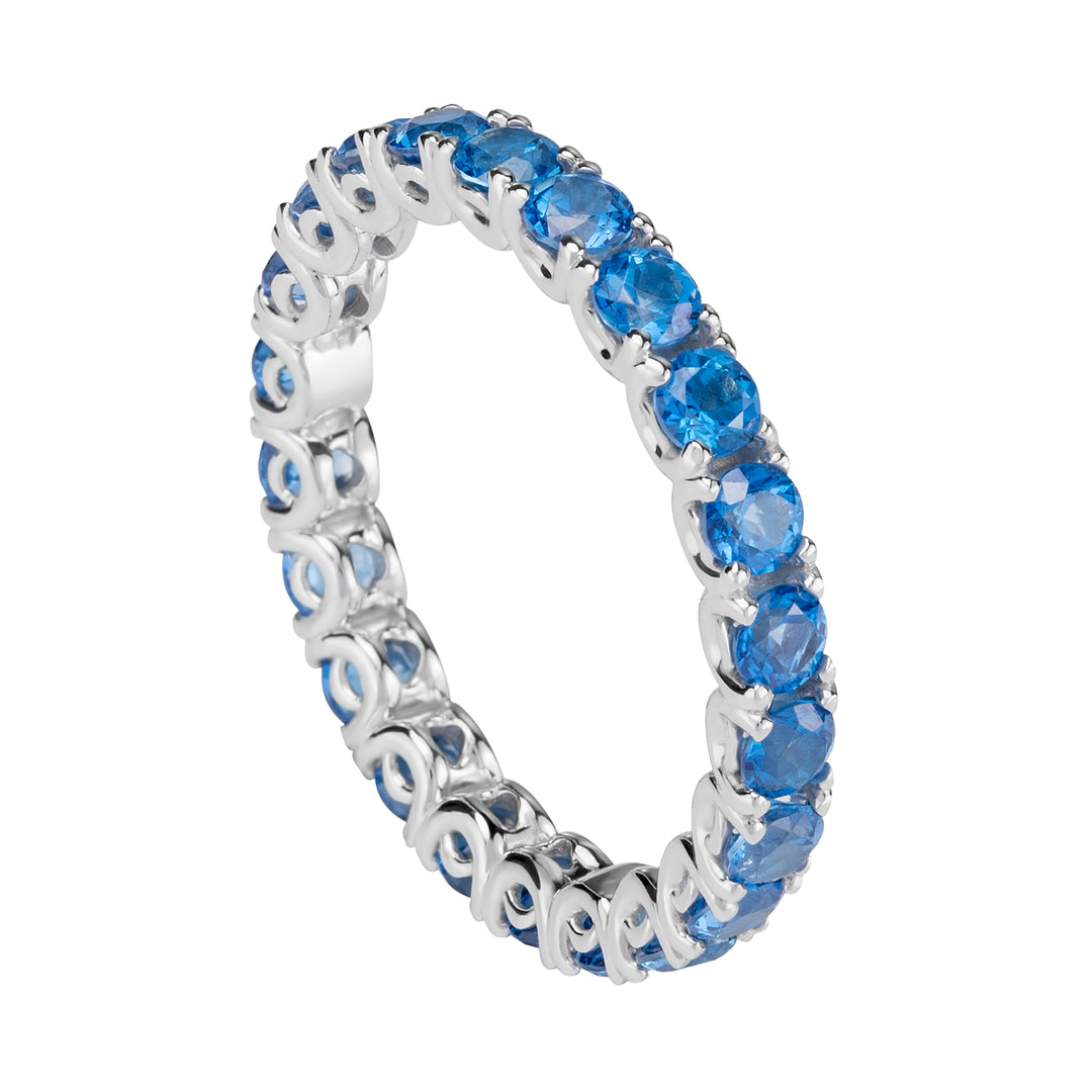 Bague topaze bleue du Cachemire Golay AET018190TKB