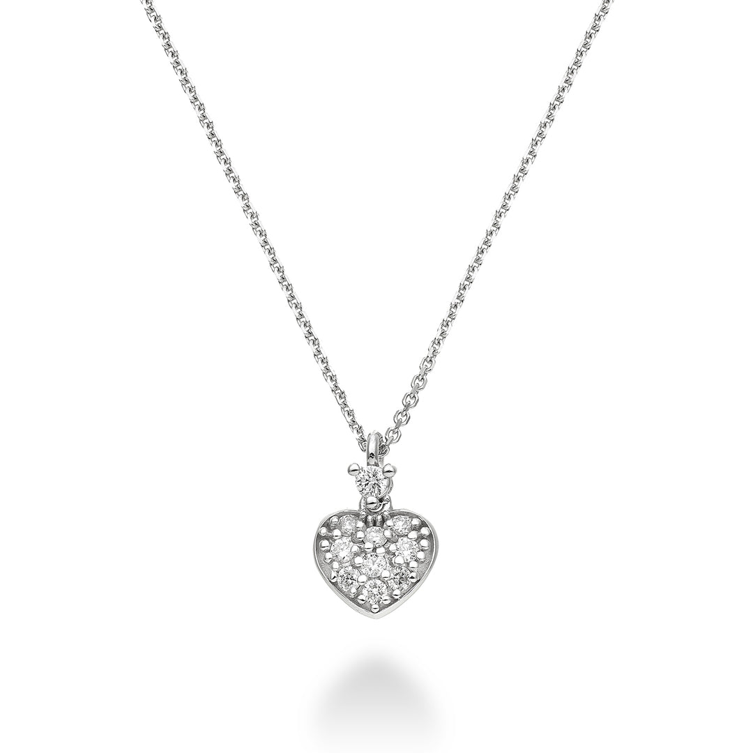 Golay cl 18k ct.0,15 cuore bombato mis.1 oro bianco cat. bianca GD5092O4BR014-1