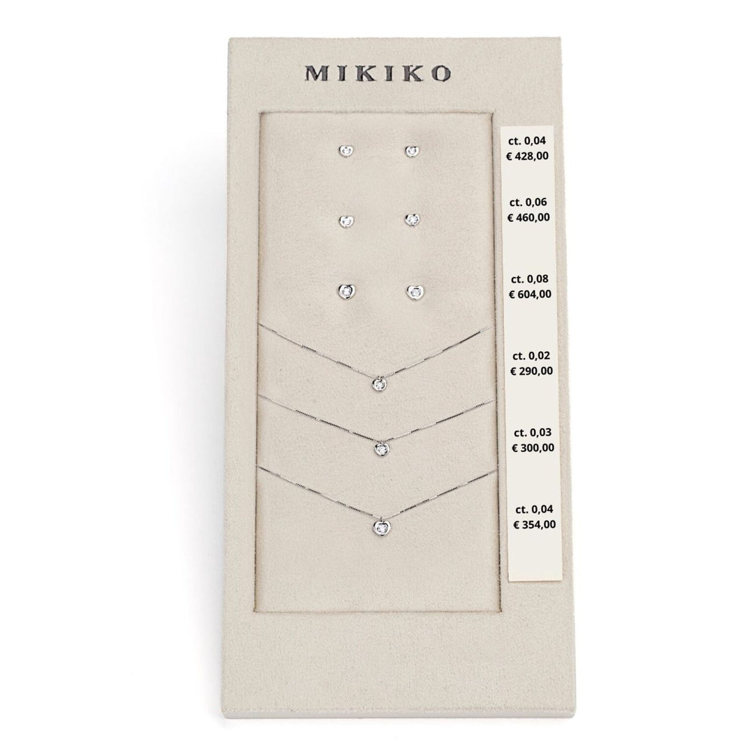 Mikiko package cl d5124 + or o5106 heart 18kt 0.02-0.03-0.04 / 0.04-0.06-0.08 M.LIGHTBOX.65