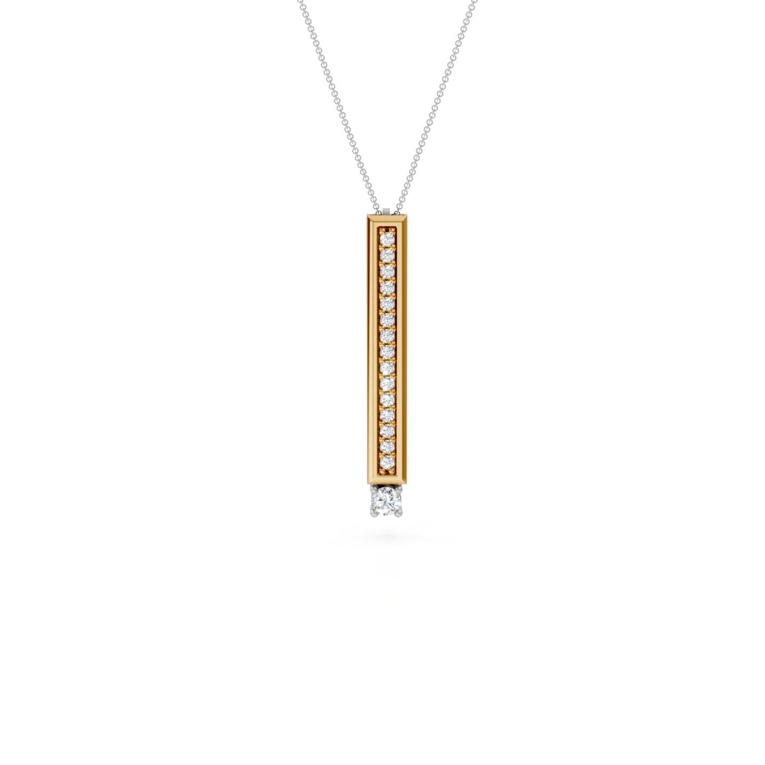 Collier pendentif allumette Golay avec tiroir 2,70 cm GD648D270GB-25196110144