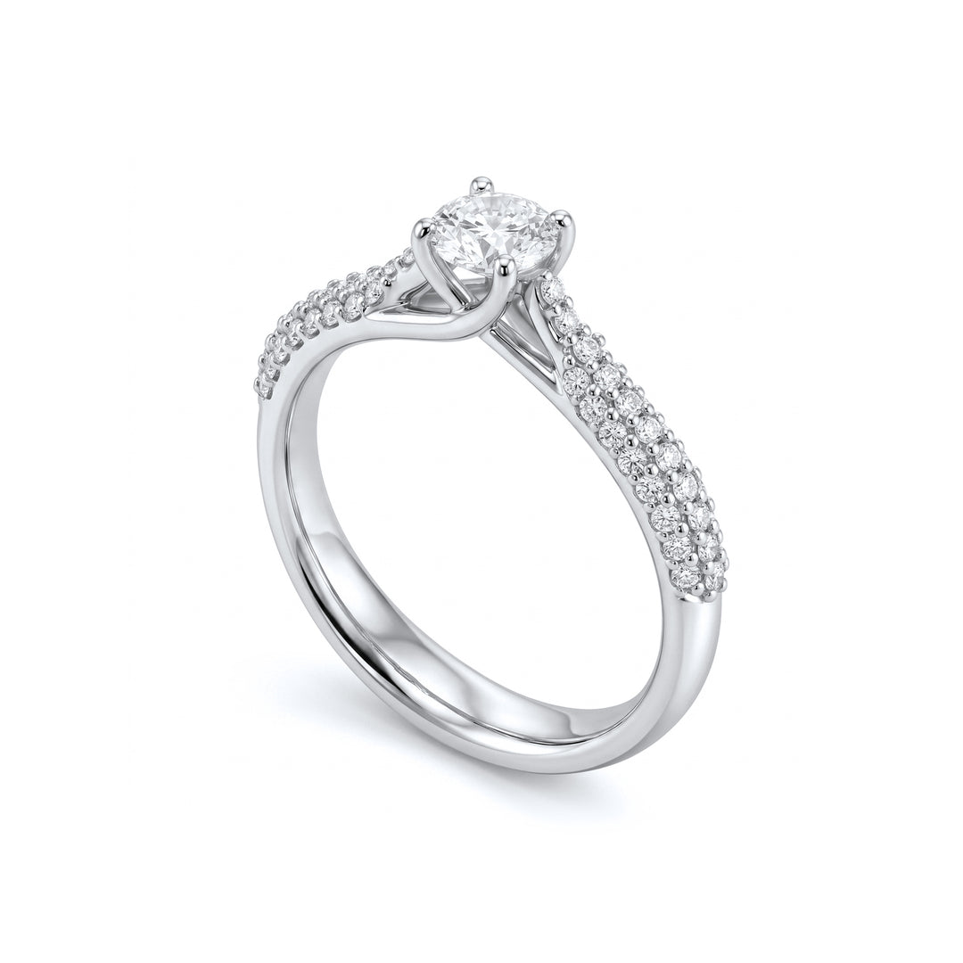 Golay anello solitario anniversario grace cen.0,40 ABTRE864D040-26139110076