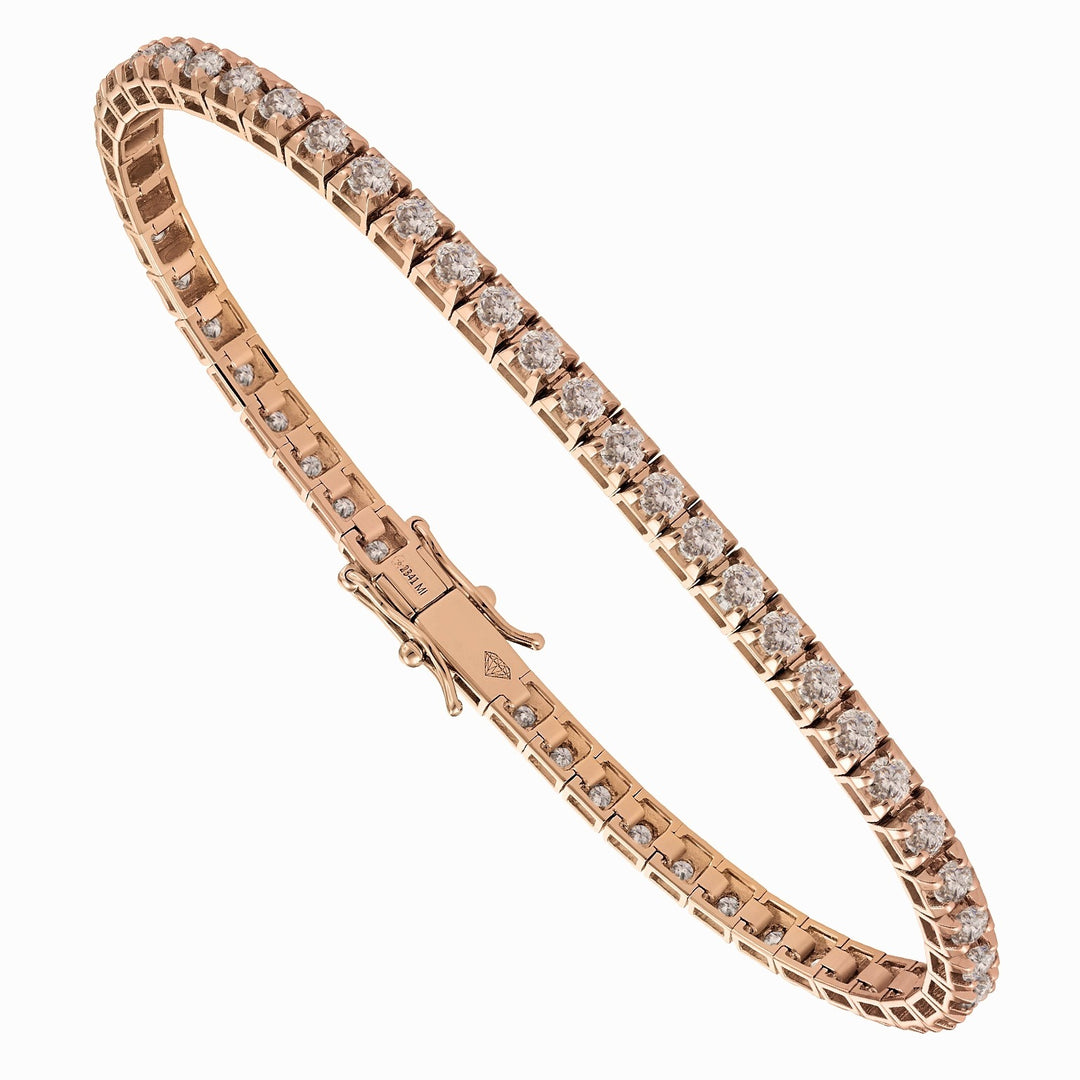 Bracelet tennis pyramide Golay 3,00 ct BTQ060BW16-22173110027