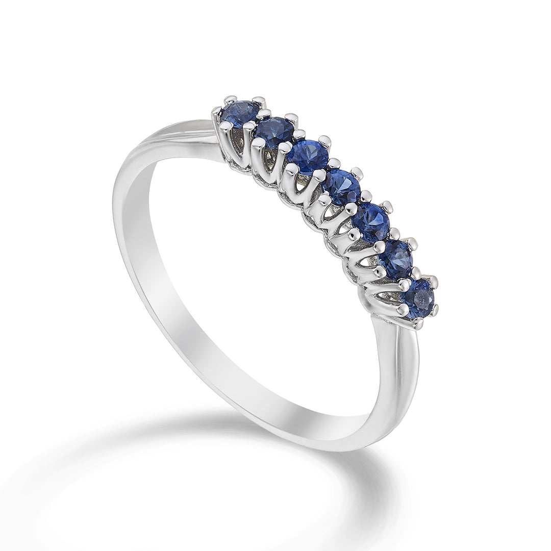 Golay anello riviera lineare 7 zaffiri tot ct. 0,35 AR7L046ZB028-23053110019