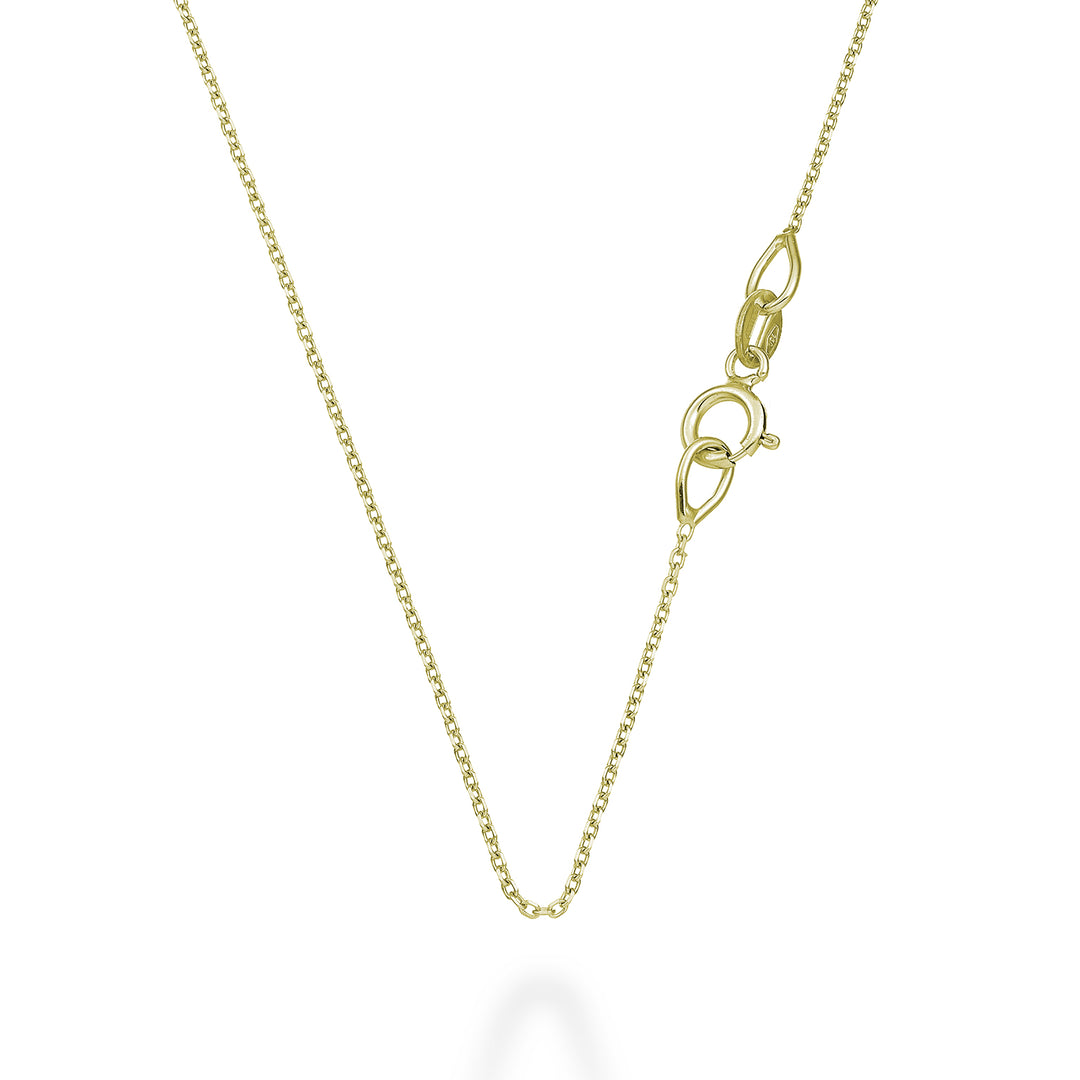 Chat Golay. Luminaire 18 carats avec bague en or jaune 42 cm GXE2006O10000-42