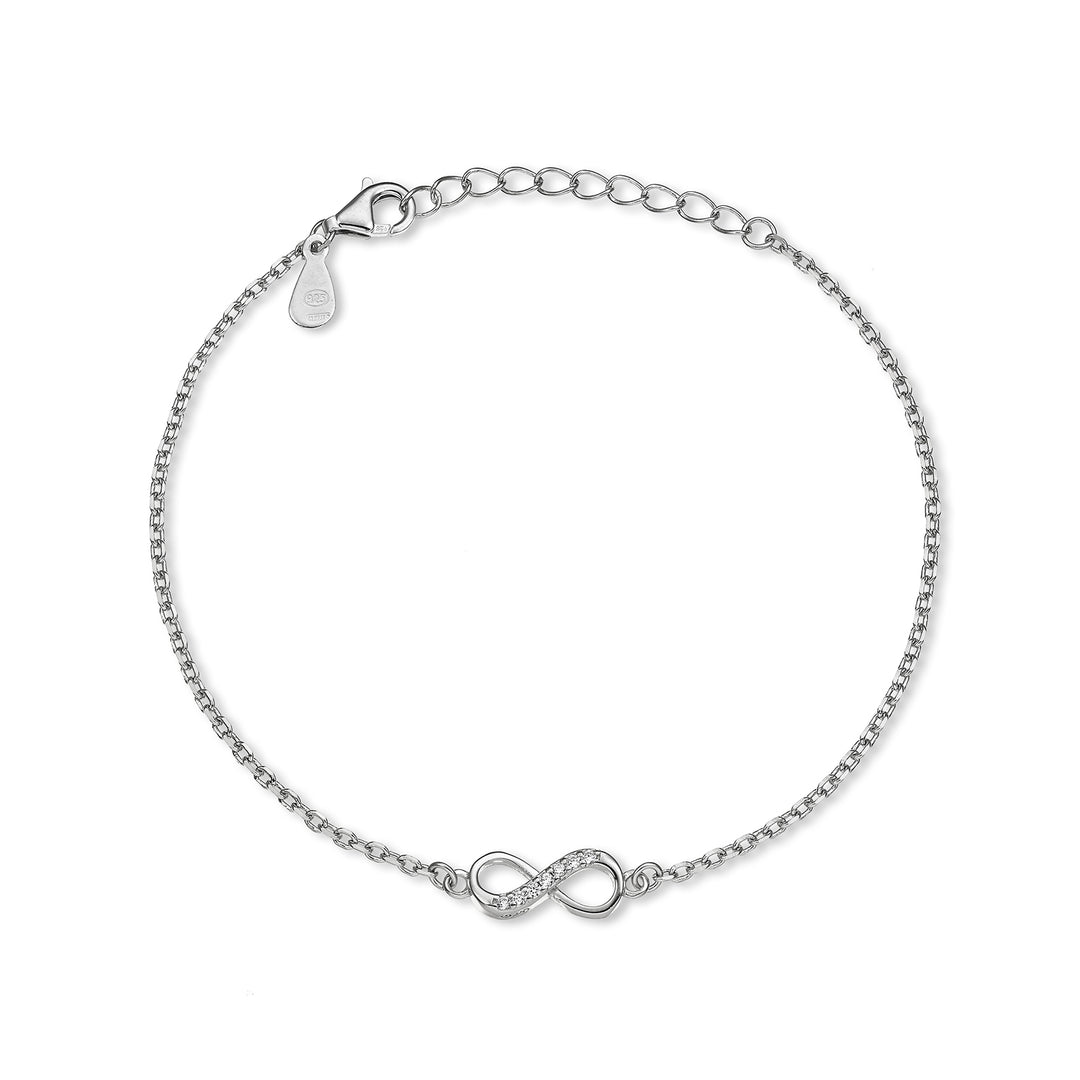 Mikiko br ag925 white swarovski gems MB7427A4BIANCO0