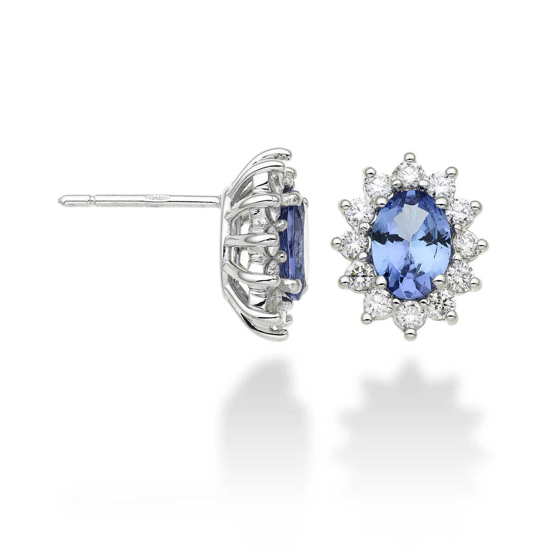 Mikiko or 18k tanzanite n. ovale 7x5 ct. 1,20 diam. ct.0,60 MO5031O4TZN