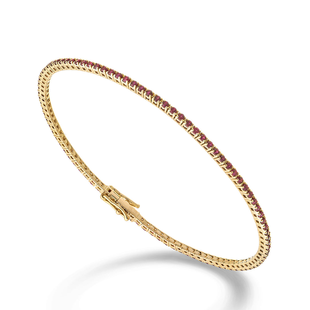 Golay br tennis 18k rubis ct.1,20 cm.17,2 or rose - 94 réglages GBTF0011RBRO3