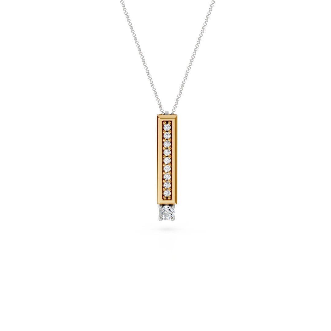 Collier pendentif allumette Golay avec tiroir 1,80 cm GD648D180GB-25069110283