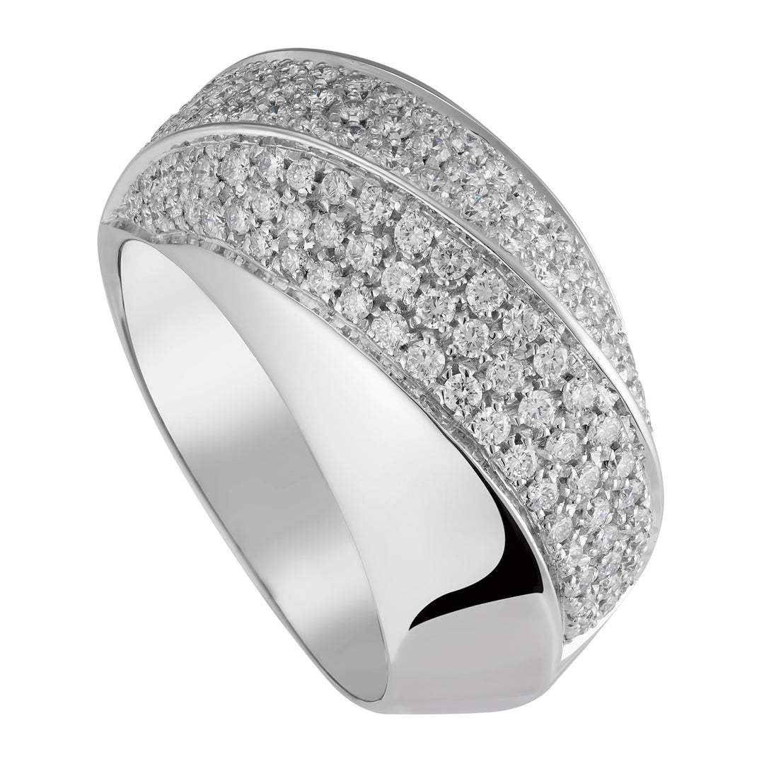 Golay pave band ring APU251DI-18106110003