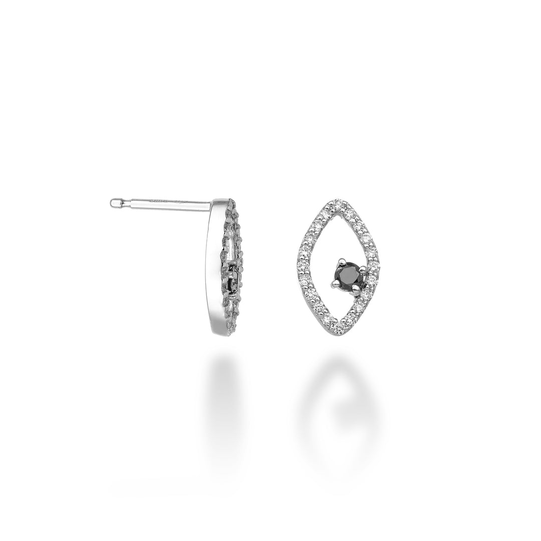 World Diamond Group or 18k "occhio" diamante black ct. 0,20 dia ct. 0,30 GO5140O4BK050