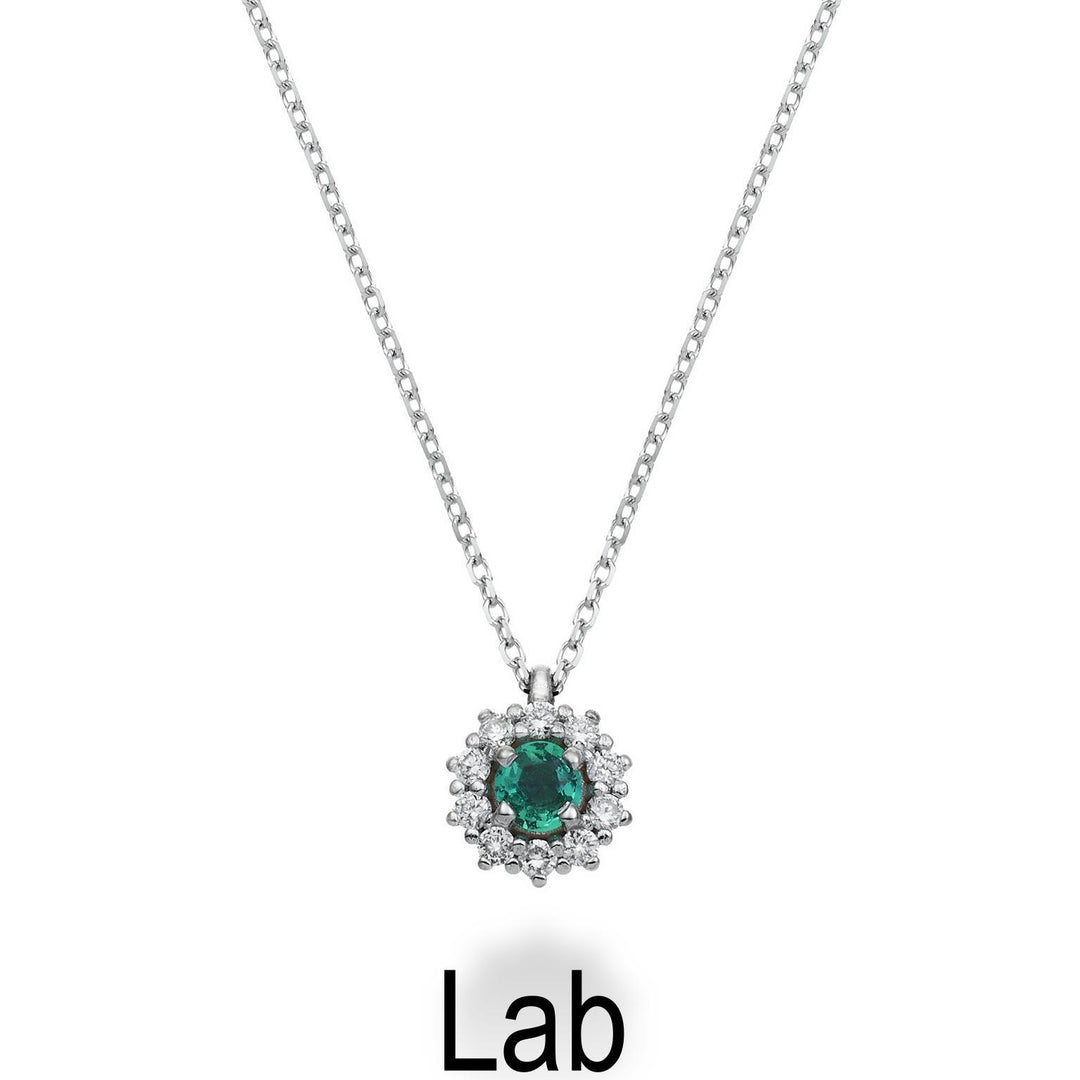 Nihama cl 18k emerald 0.10 ct diam. 0.07 ct size 2 ND5085O4SML010