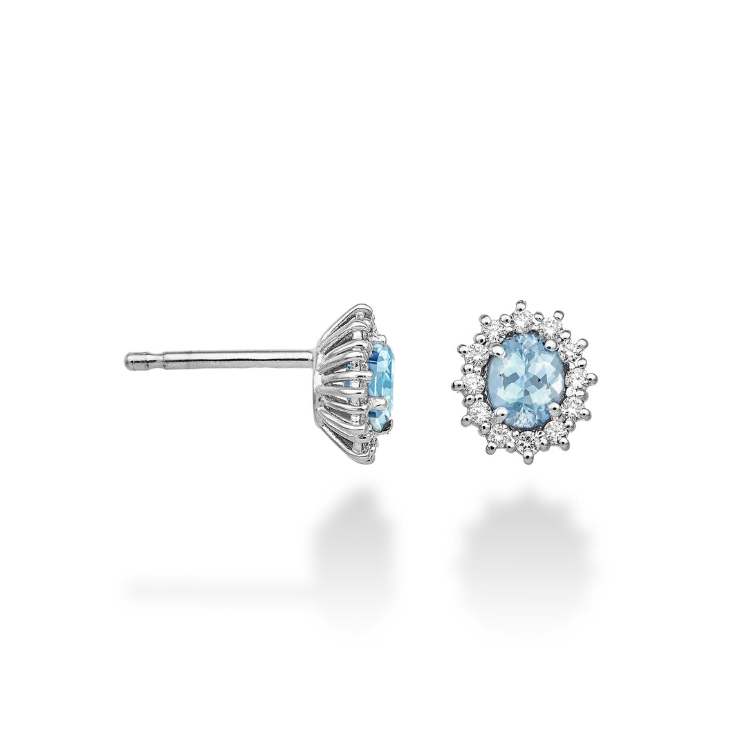 Mikiko or 9k acquamarina ovale 5x4 ct.0,60 diam. ct.0,20 MO5104R4AM