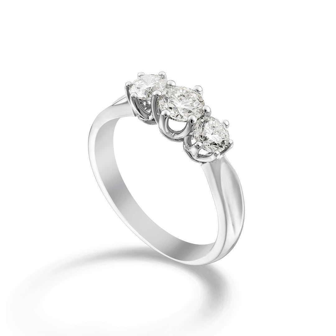 Golay anello trilogy scalare a 6 punte tot ct. 1,10 ATRS046DI110-23013110033