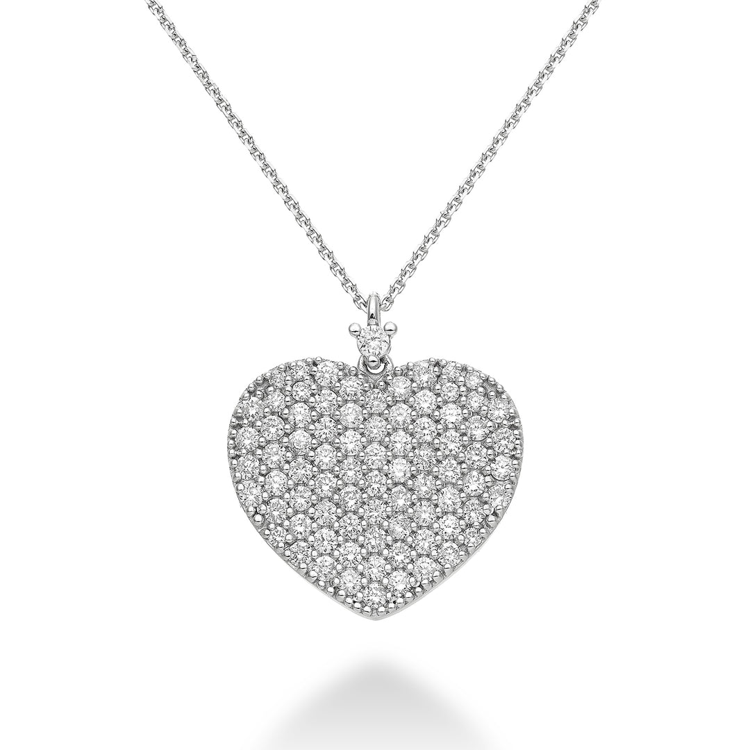 Golay cl 18k ct.0,85 cuore piatto mis.5 oro bianco cat. bianca GD5091O4BR085-5