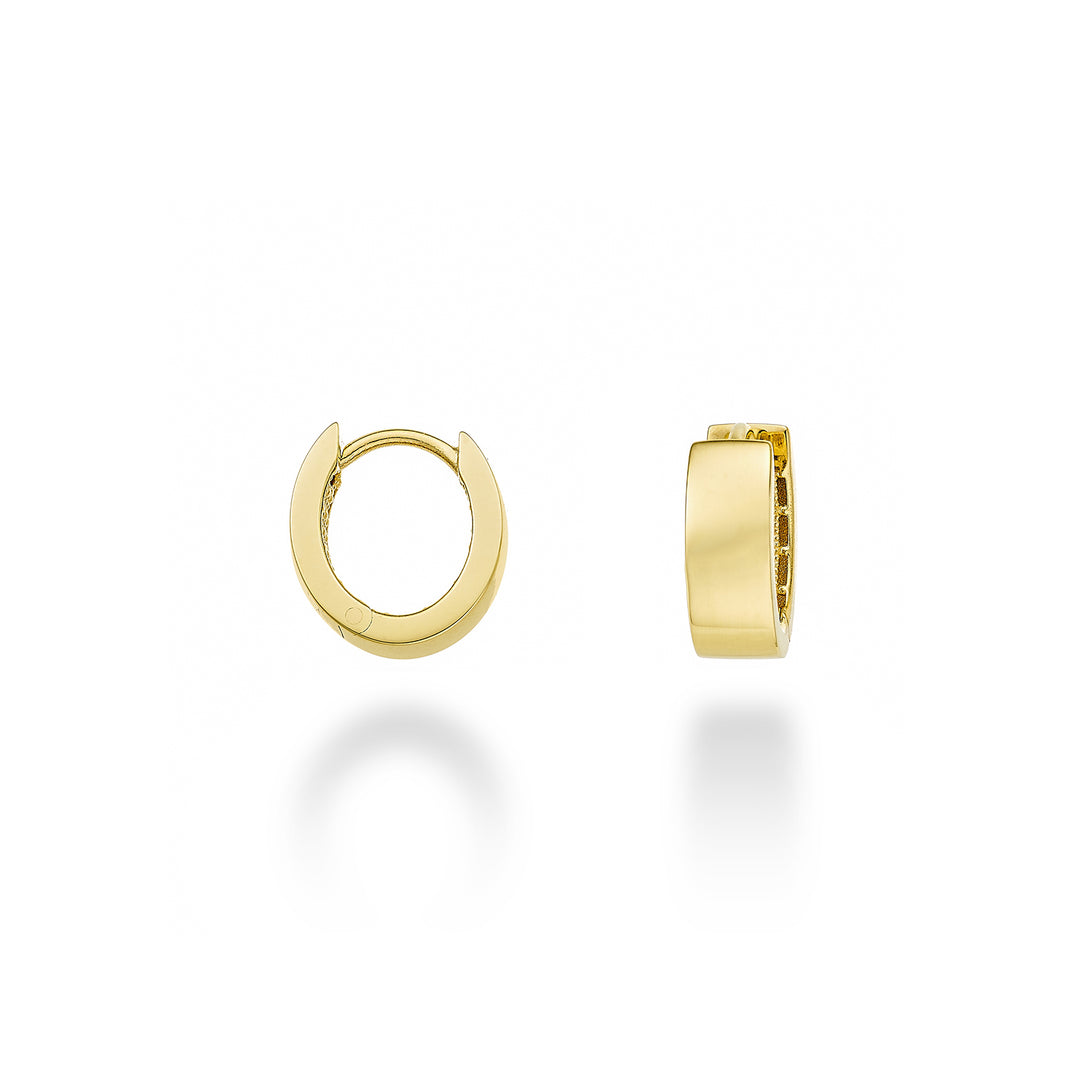 Mikiko or 18k ovale oro giallo diam. int. 0,90x0,70 cm MO5095O1OVALE