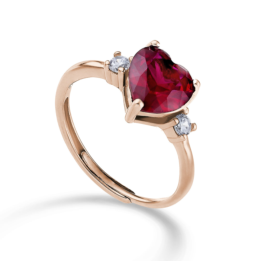Nihama an ag925 gem swarovski bianchi e rosso NA7202A3ROSSO00