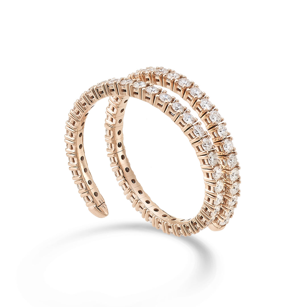 Golay an 18k girodito flex 2 giri diam. ct.1,00 oro rosa GAFLEX001DIO3