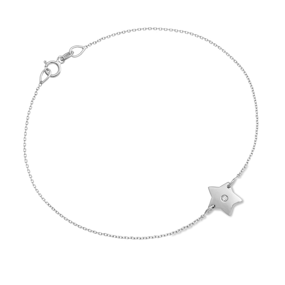 Mikiko br 18k star 0.01 ct white gold MB5040O4BR001