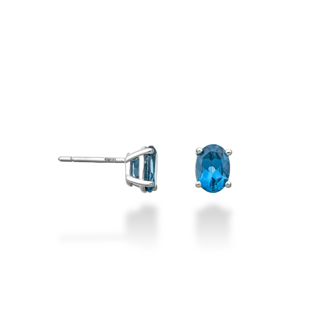 Nihama o topacio azul Londres ovalado de 18k 7x5 ct.2,00 NO5121O4TPBL