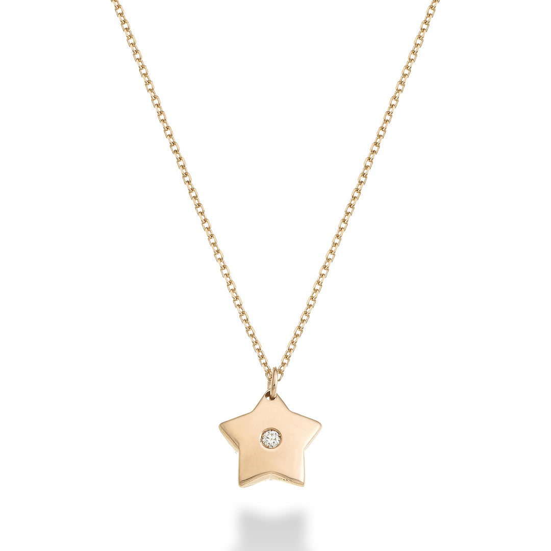 Mikiko cl estrella de 18k oro rosa de 0,01 ct MD5128O3BR001