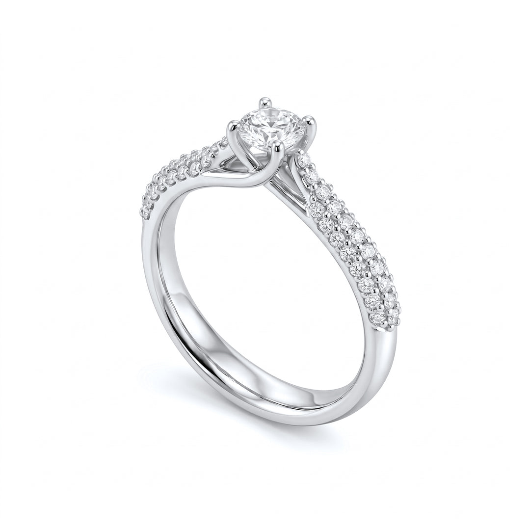Golay bague solitaire anniversaire grâce cen.0,25 ABTRE864D025-26139110071