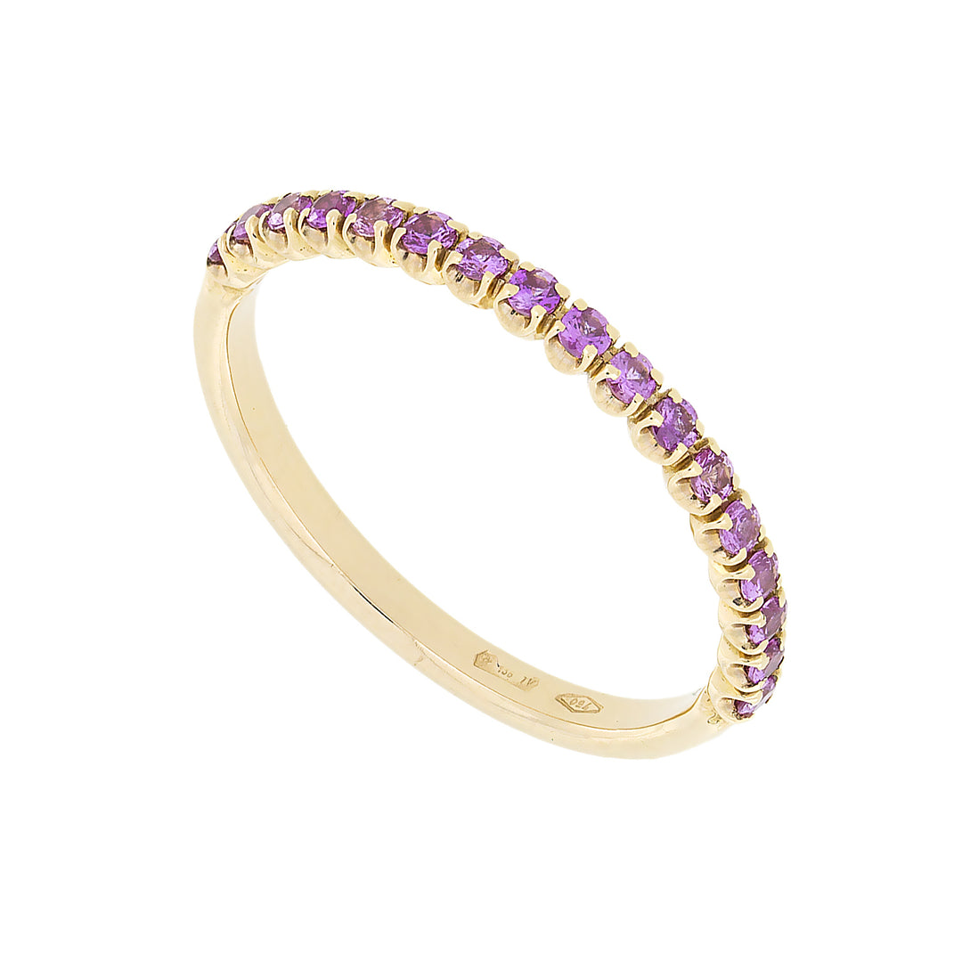 Golay eternity ring 1/2 turn pink sapphires 0.28 ct AFP1223PS-10055000016