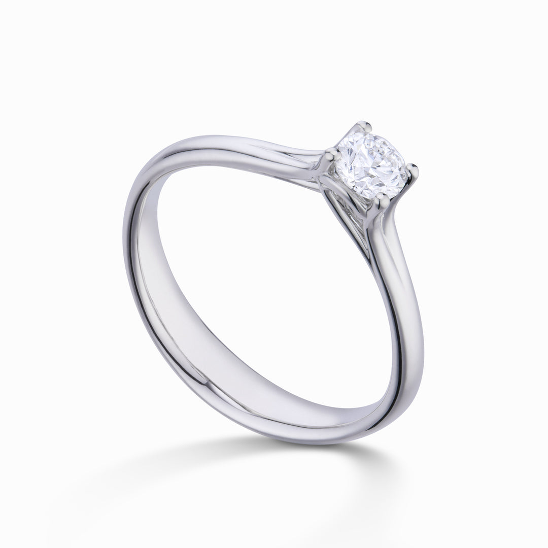 Golay anello solitario infinite love in platino ASL024DIPT-25169110156