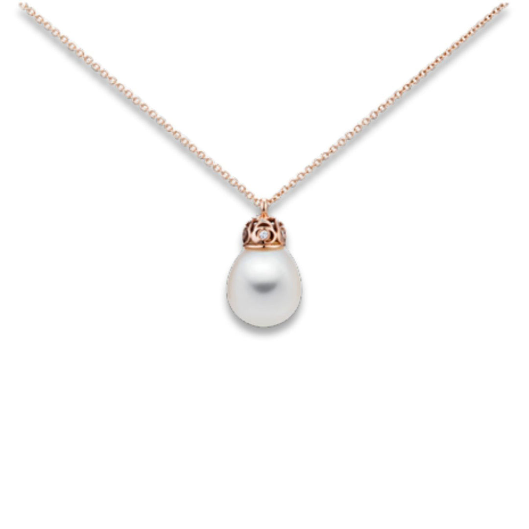 Nihama cl 18k fw drop 9/9.5 ct.0.025 ND1039O3FABI090