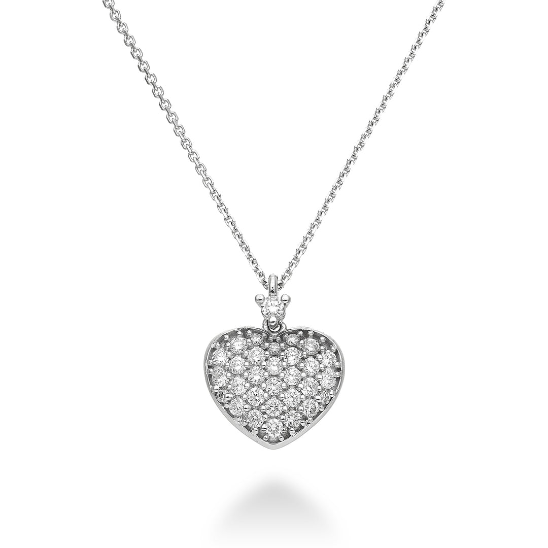 Golay cl 18k ct.0,34 cuore bombato mis.3 oro bianco cat. bianca GD5094O4BR034-3