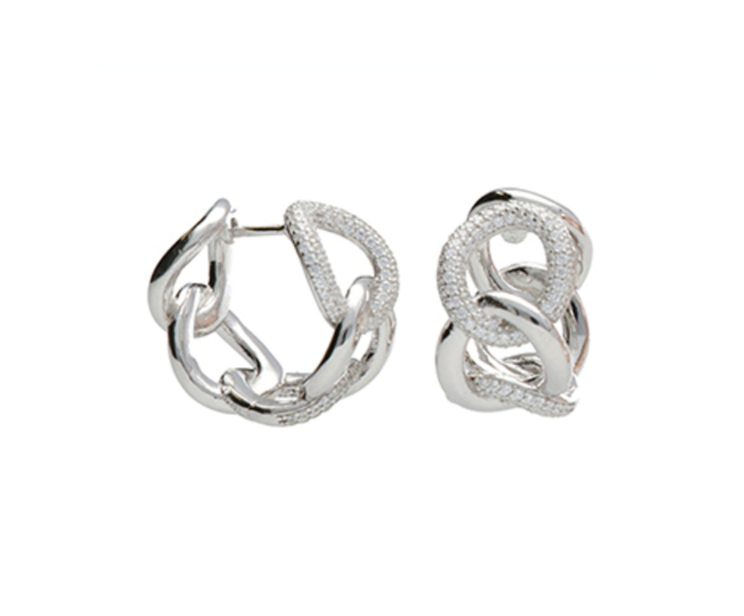 Nihama o ag925 gemas swarovski blancas NO7616A4WHITE0