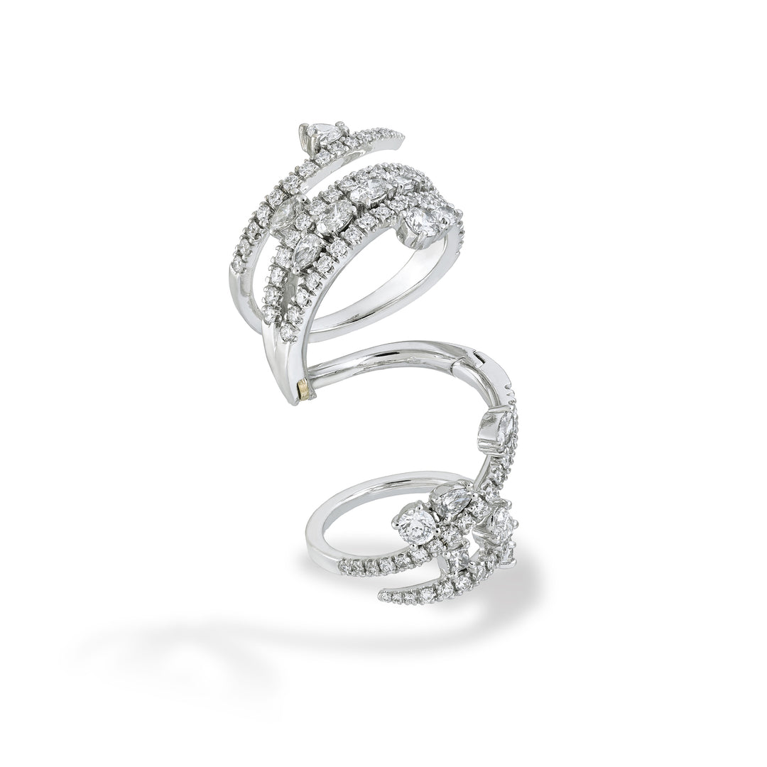 Golay anello snake fantasia, con aggiunta pietre forme ASNAKE03DI-26043110216