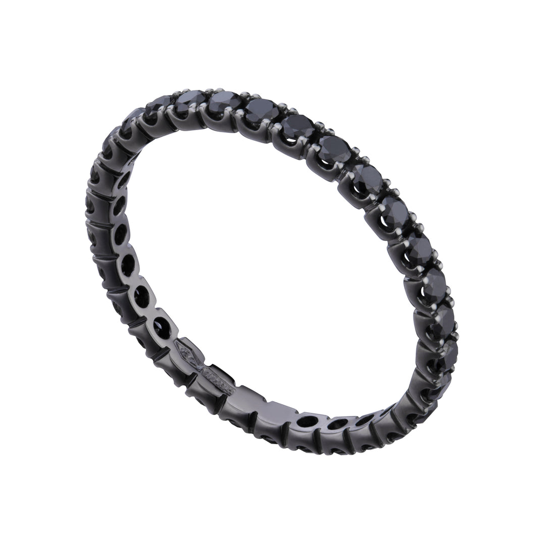 World Diamond Group anello girodito diamanti black 0,70ct AET011055N-21070110011