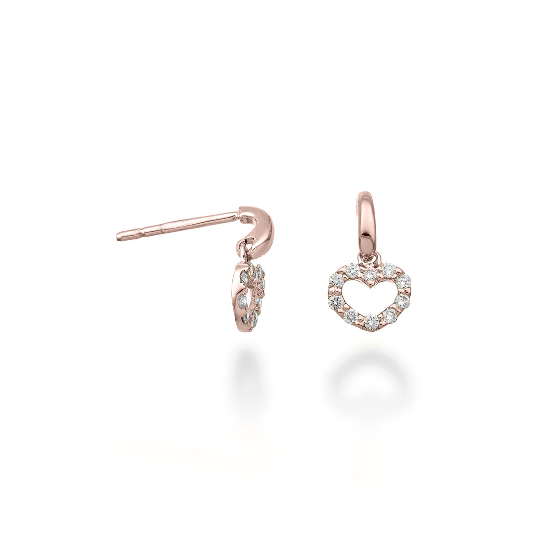 Nihama ou or rose 18 carats ct.0,16 NO5151O3BR016