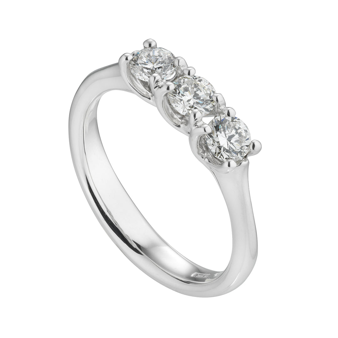 World Diamond Group forevermark grace trilogy ring ABFMTRETRIL-25303110089