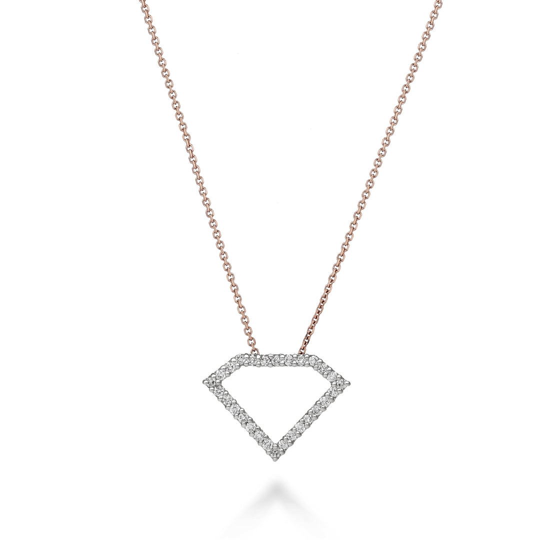 Golay cl 18k geometrie forma diamante diamanti ct.0,16 oro bianco cat.rosa GPFTRADIO7