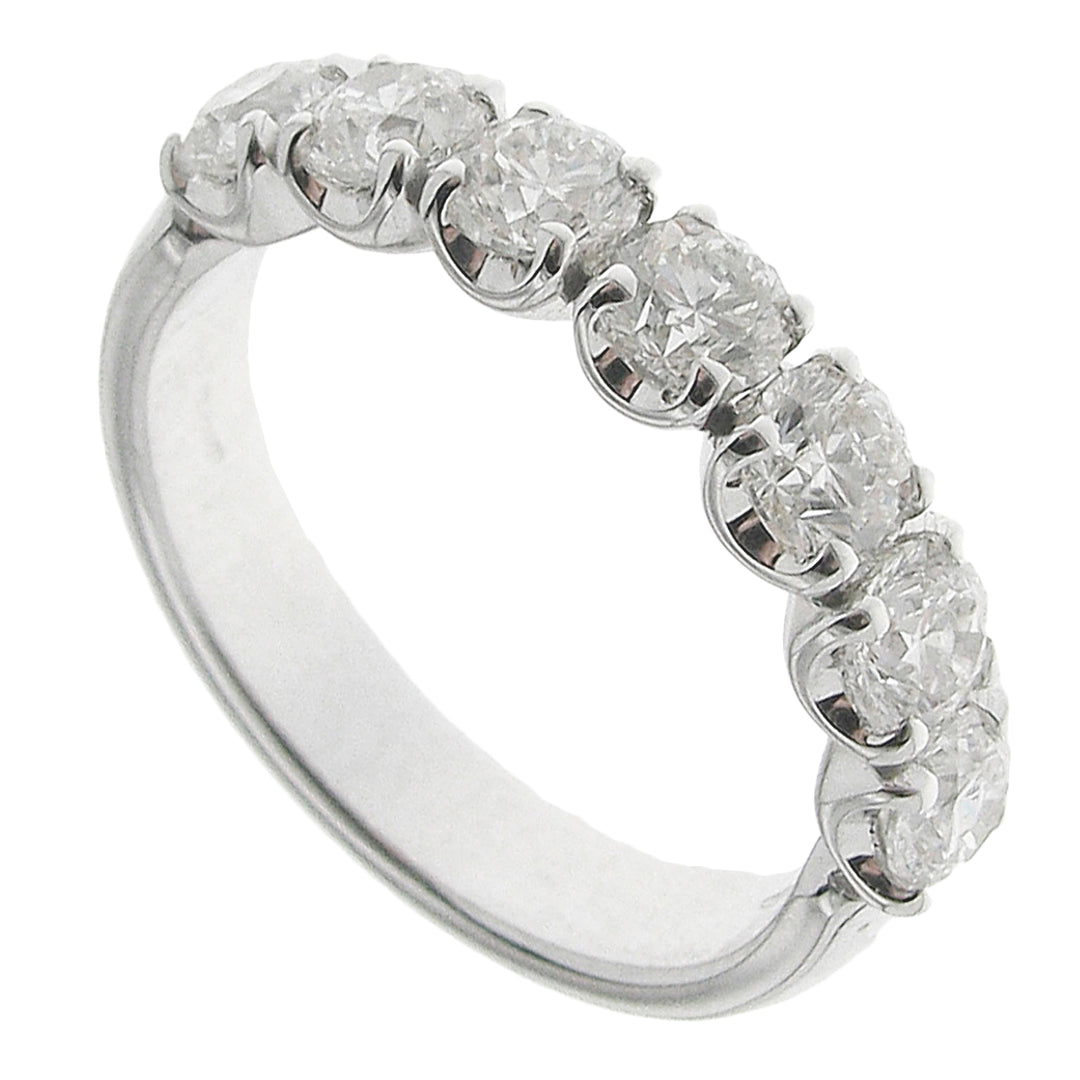 Anillo Golay lineal riviera 7 piedras total 2,10 ct AFP1231-25149110166