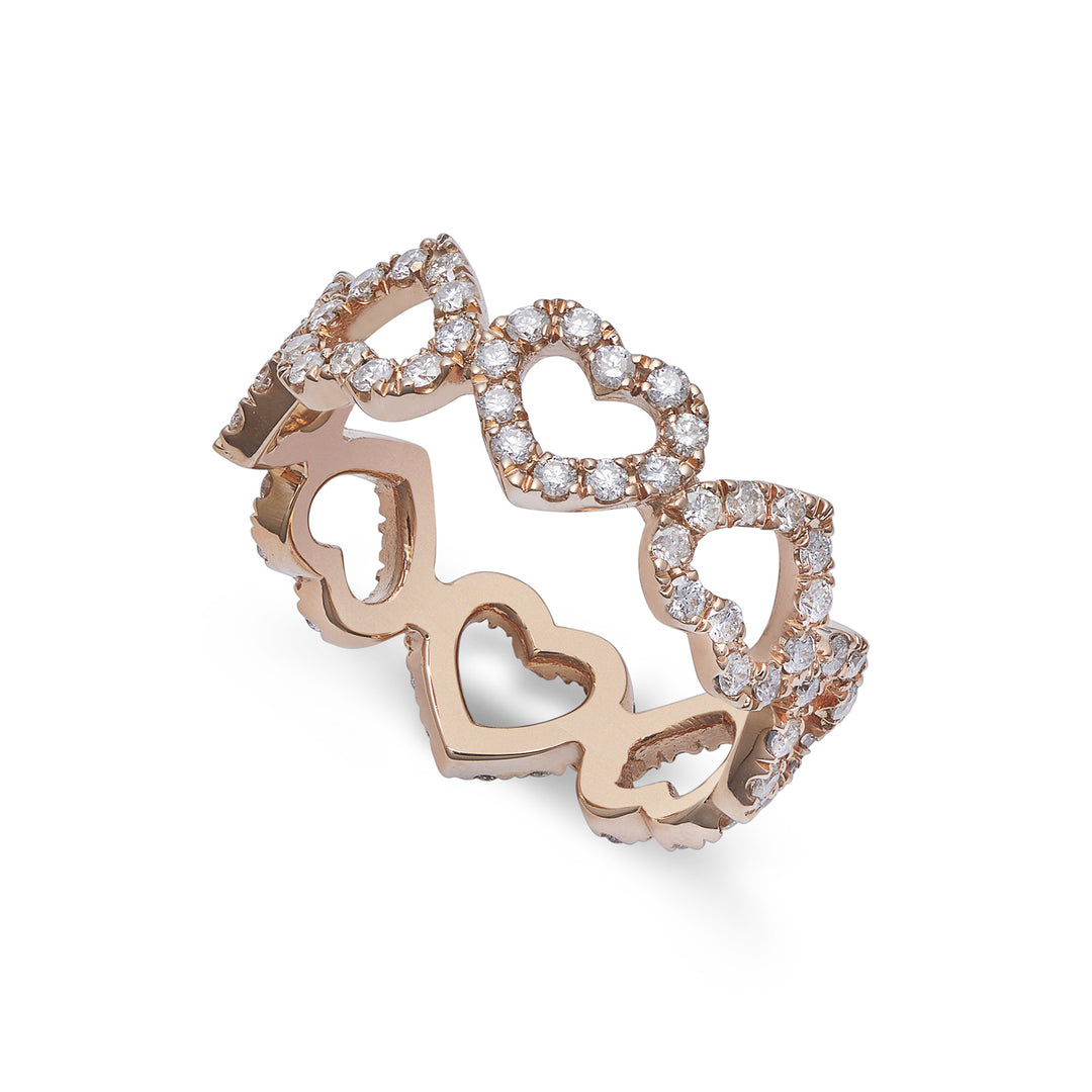 Golay ring love me eternity hearts diamonds AETCU014DI-22164110029