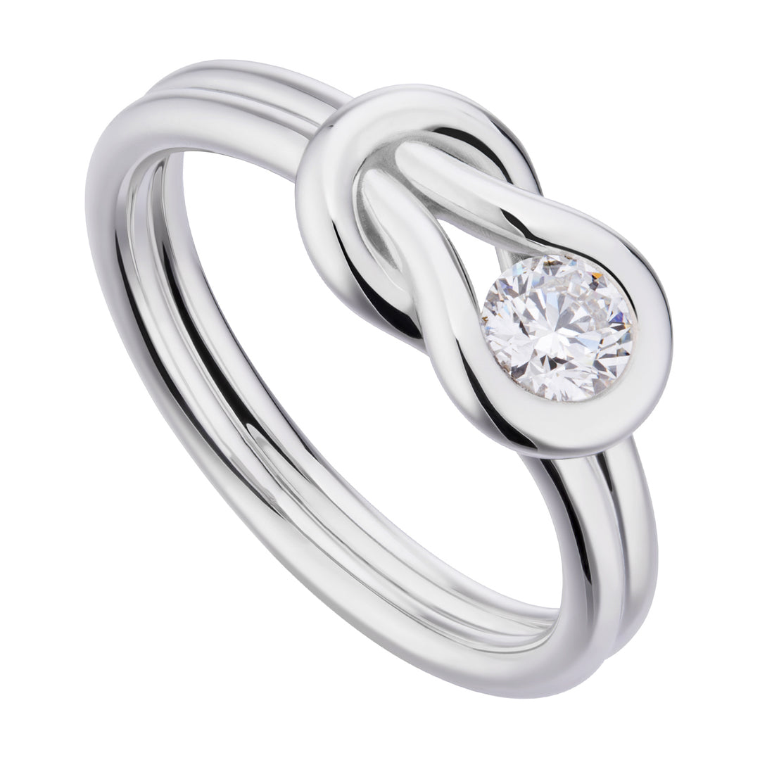 World Diamond Group anello fm encordia nodo liscio ct.0,21-0,29 ASLFM011DI3-19022110072