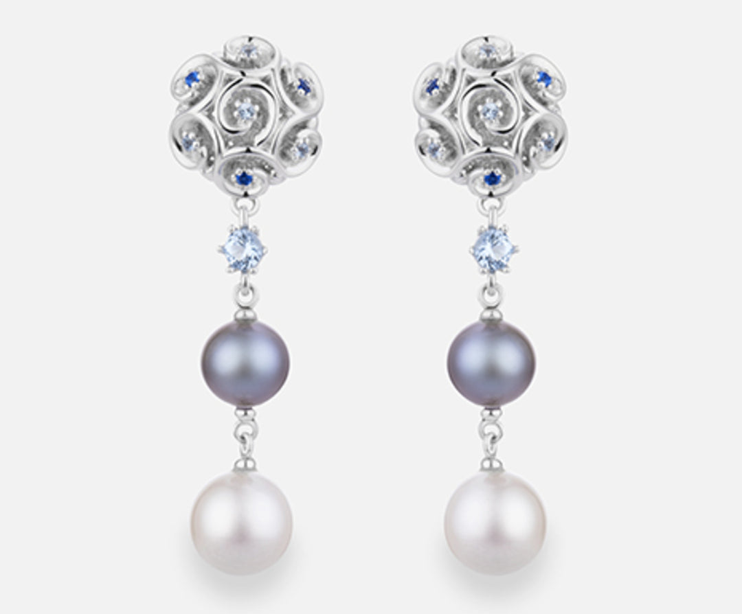 Nihama ou ag925 fw gr 6,5/7 bi 7,5/8gem swarovski bleu NO7582A4AZURRO