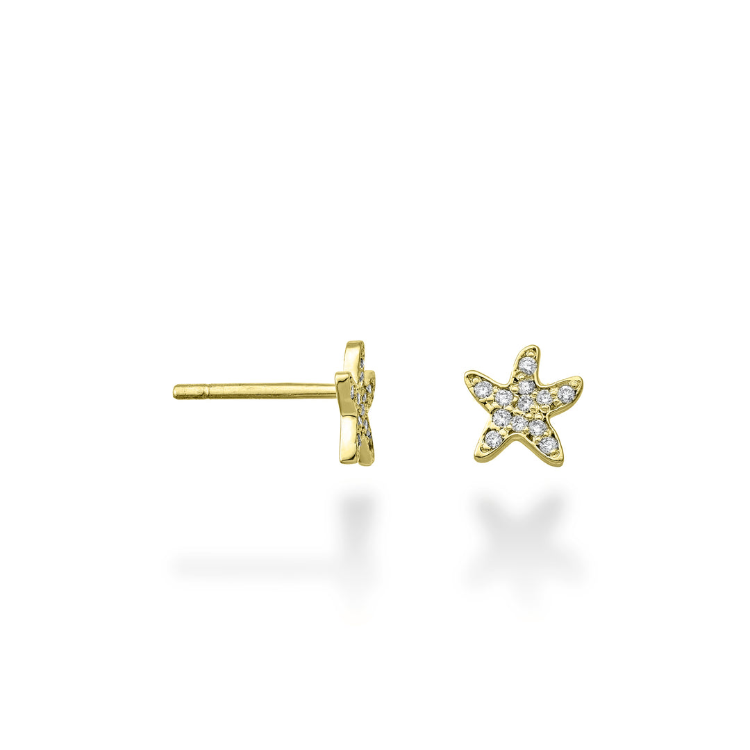 Nihama o estrella de 18k en oro amarillo de 0,10 ct NO5148O1BR010
