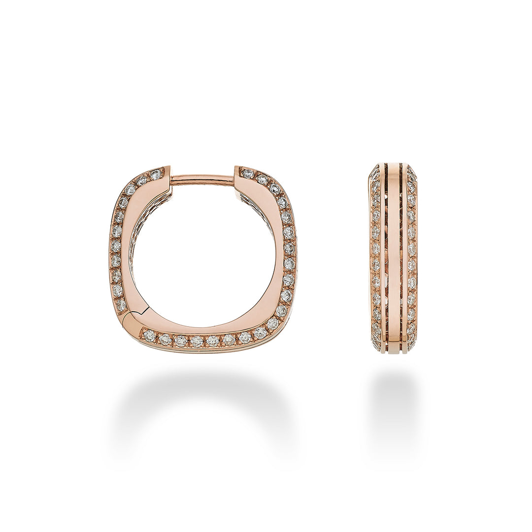 Golay orecchini eternity light cube con diamanti OCUBET002DI1-23256110029