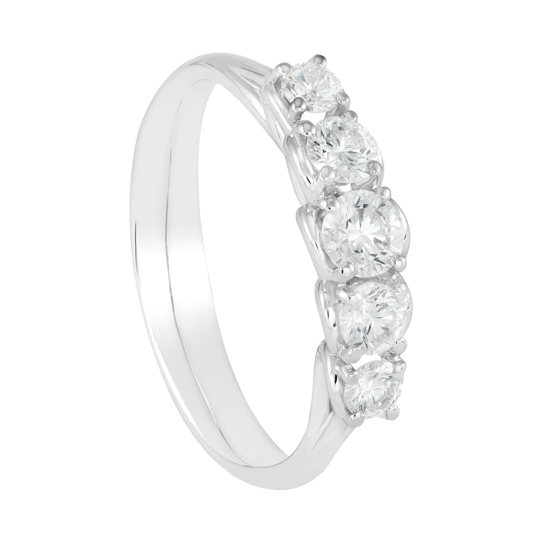 Golay anello riviera scalare 5 pietre infinite love AR5024070DI-17261110014
