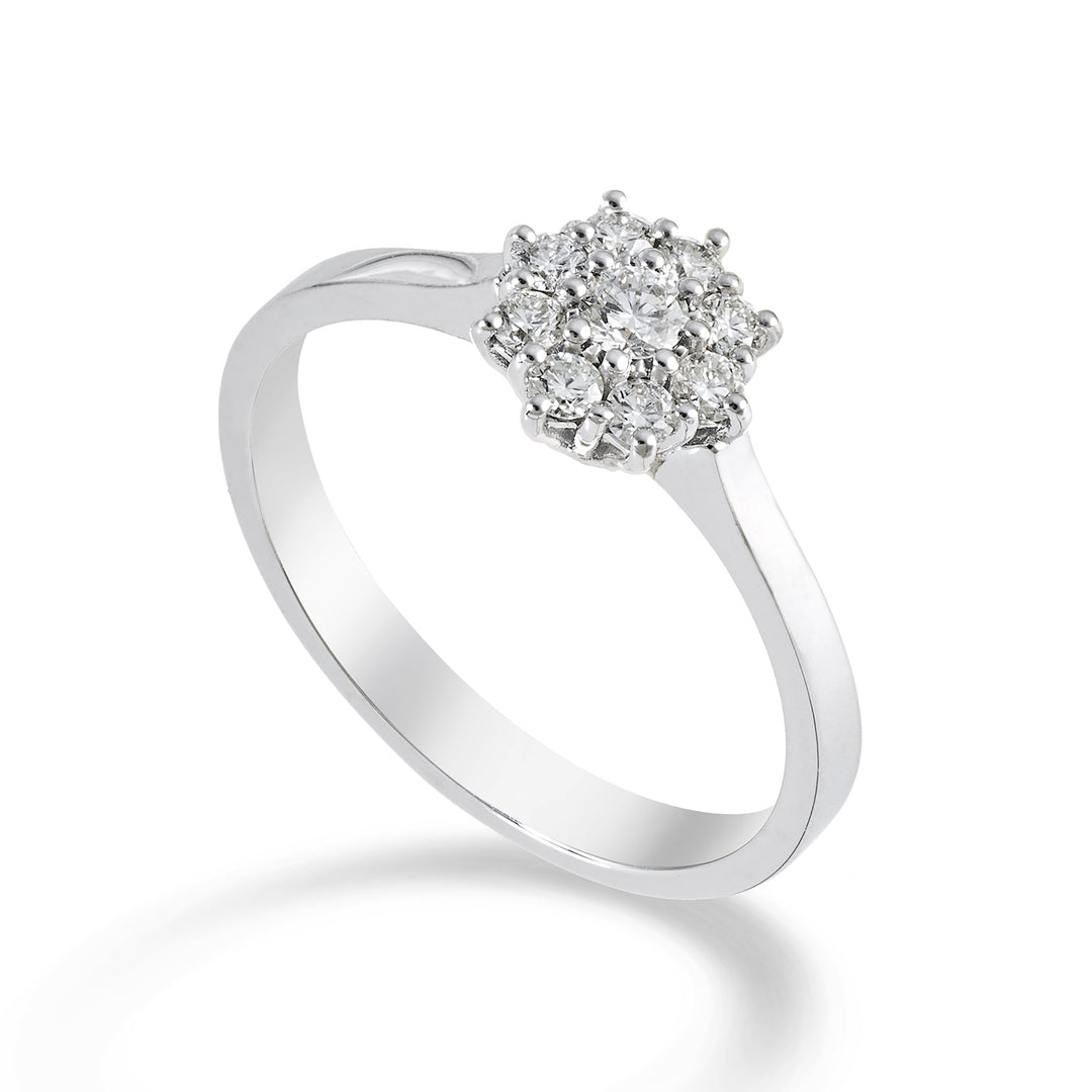 World Diamond Group anello pave&