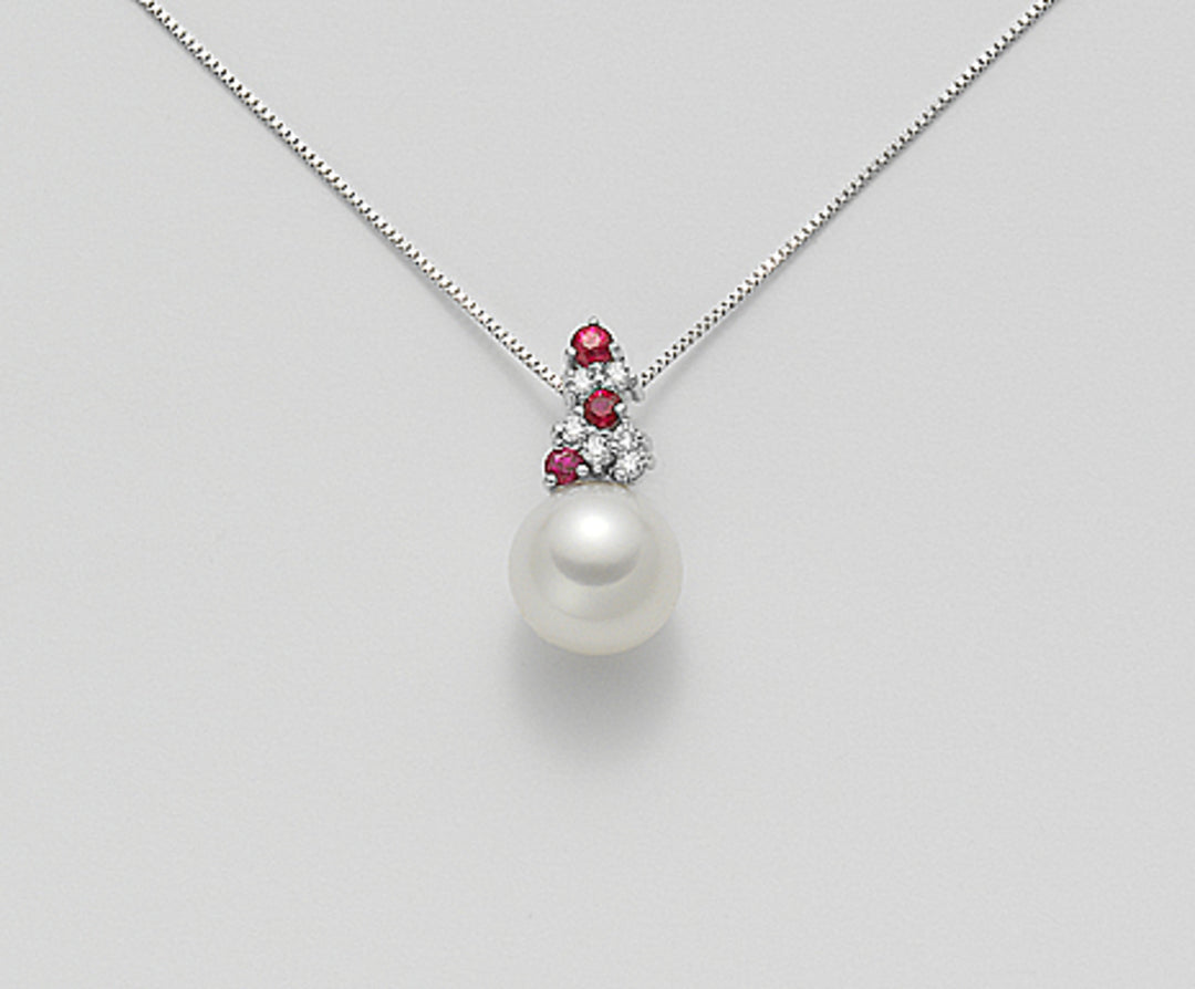 Mikiko cl 18k fw 8,5/9 ct.0,06 rubis ct.0,14 MD0836O4FABI085