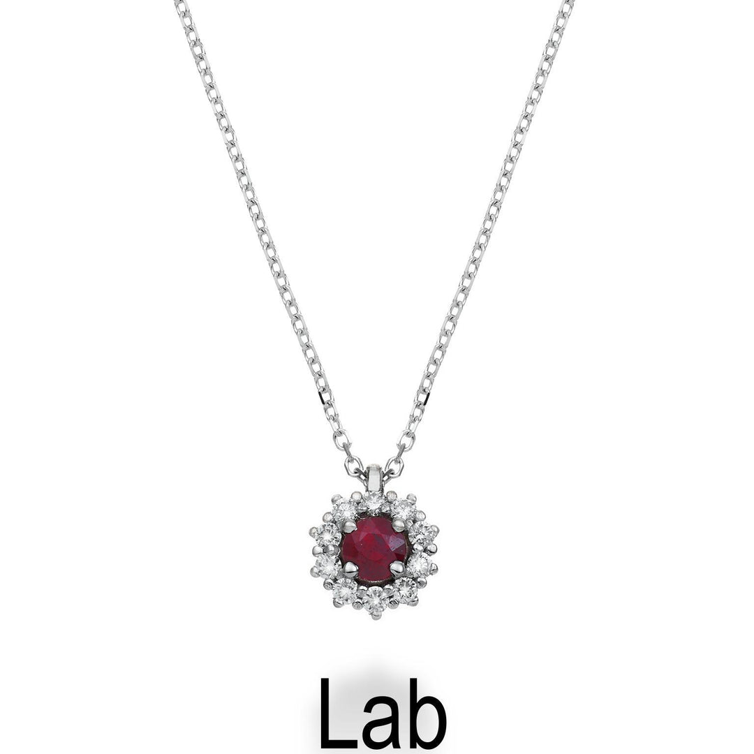 Mikiko cl 18k rubí lab ct.0,12 diam. 0,07 ct talla 2 MD5085O4RBL012