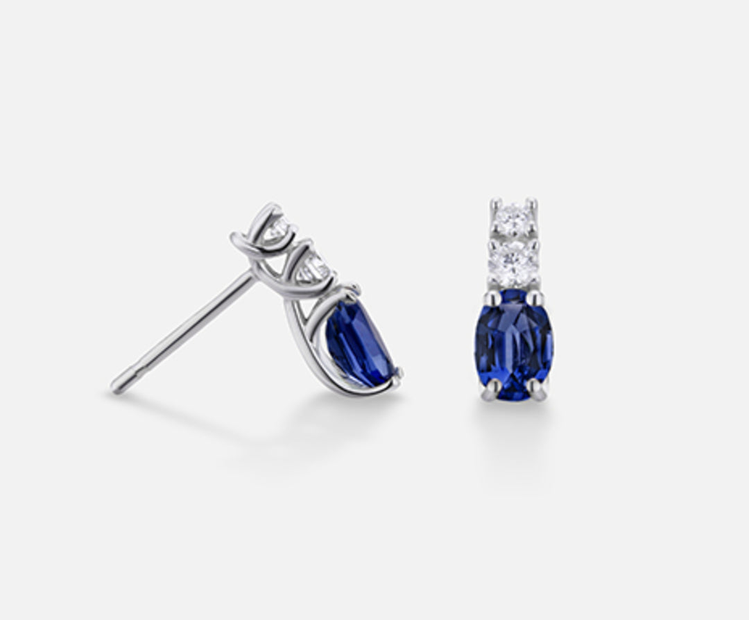 Mikiko or 18k zaffiro n. ovale 6x4 ct.1,24 dia ct.0,20 MO5035O4ZFN124