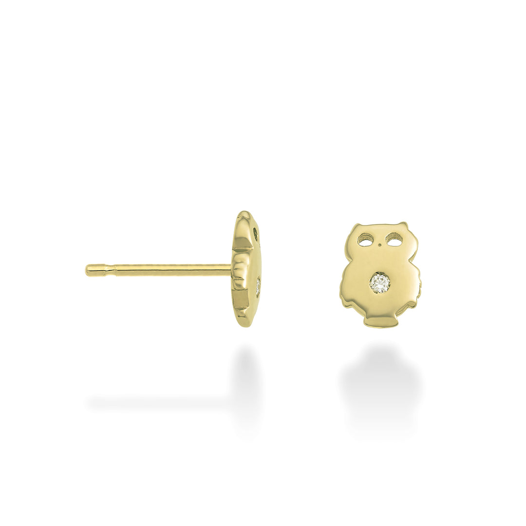 Mikiko or 18k gufo ct.0,02 oro giallo MO5112O1BR002
