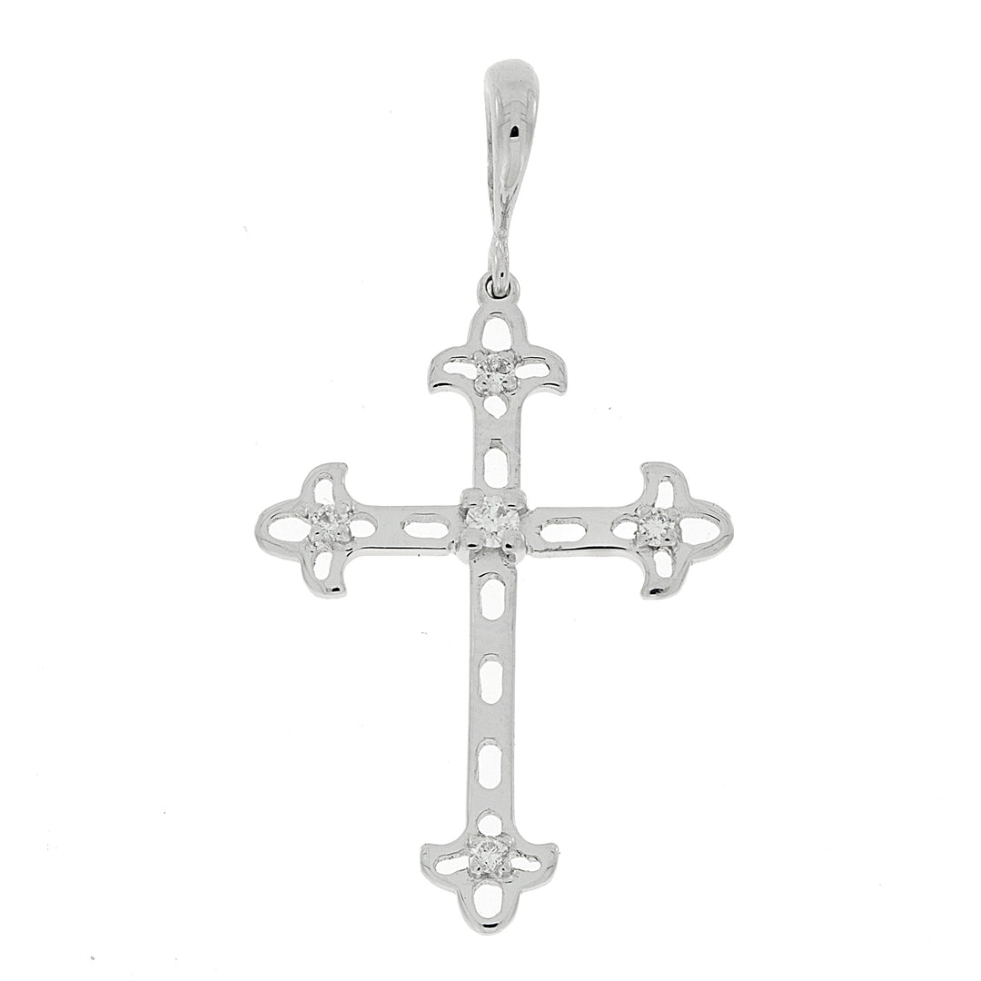 Golay girocollo croce white GCRO05-14189110003